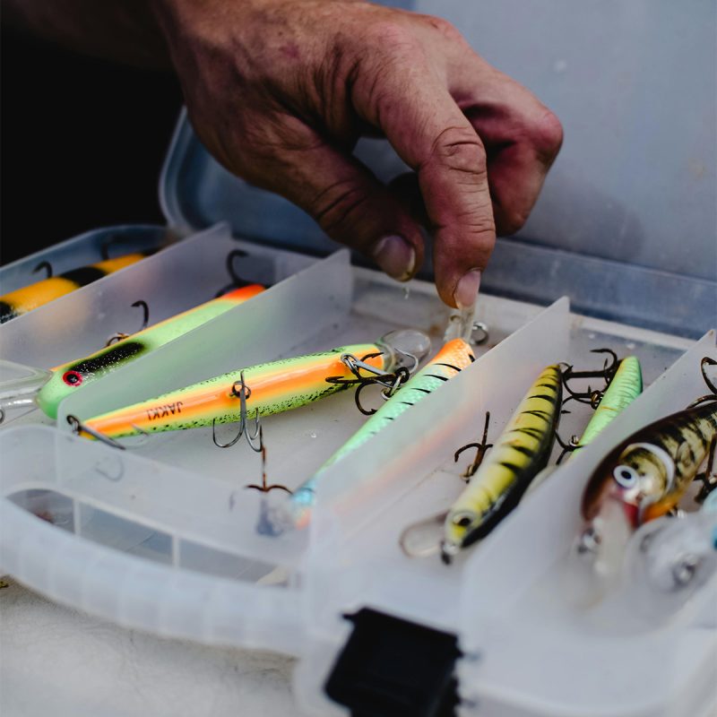 bakers-loft-guntersville-house-airbnb-fishing-rental-fishing-tackle-box